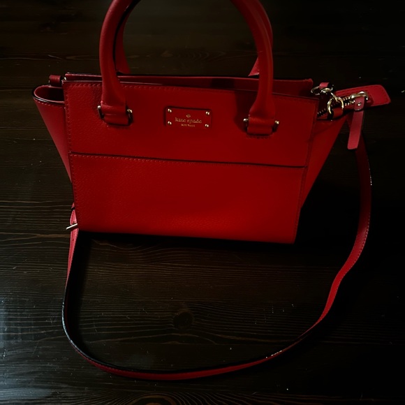 kate spade Handbags - Kate Spade Cherry Red Satchel